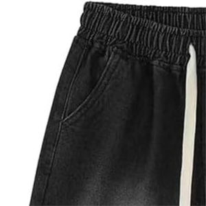 กางเกงขาสั้นผู้ชายผ้าฝ้าย100% เป็นมิตรกับสิ่งแวดล้อมผ้าเดนิมใส่สบายใส่สบายใส่สบาย - Product Image 3