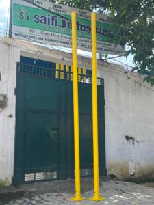 Tubes ronds en fibre de verre FRP résistant à la corrosion Poteau FRP personnalisé Poteaux en plastique renforcé de fibre de verre pour Power Telecom, éclairage - Product Image 2