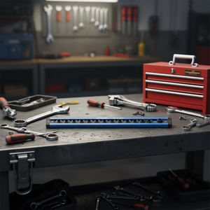 แถบแม่เหล็กแบบหนีบ Gedore ขนาด 1/4 นิ้ว พร้อมช่องเก็บเครื่องมือ 13 ช่อง - Product Image 3