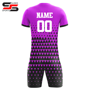 Uniformes de fútbol personalizados con nombre de equipo de fútbol para ropa deportiva, uniformes de fútbol hechos en fábrica al por mayor - Product Image 2