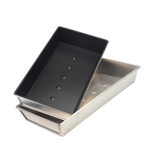Dimensioni personalizzate antiaderente in alluminio ondulato Pullman pagnotta pane tostato teglie da forno Sandwich pagnotta latta con coperchio - Product Image 3
