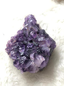 באיכות גבוהה אמטיסט קוורץ Geode אשכול מחיר סביר 100% טבעי ריפוי חן אשכול למכירה