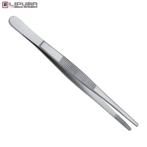 Fórceps de vendaje para el pulgar, vendaje para el cuidado de heridas, instrumentos médicos de acero inoxidable, precio al por mayor, proveedor a granel - Product Image 2