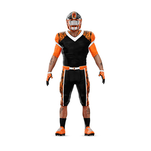 Fabricante de uniformes de fútbol americano de marca privada Diseño de marca personalizado Servicio de sublimación Pedido al por mayor Exportación - Product Image 6