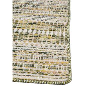 พรมทอแบบเรียบลายทาง Abrash ADWV-13058 ทำจากขนสัตว์และวิสโคส สำหรับใช้ในบ้าน - Product Image 4