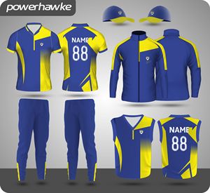 Fabricant d'uniformes internationaux de cricket Ensemble complet d'uniformes de cricket Maillot Nom personnalisé Logo imprimé - Product Image 3