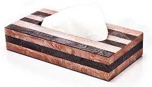 Récipient de stockage de boîte de tissu d'artisanat de résine transparente colorée pour l'usage de restaurant et d'hôtel en vente! - Product Image 3