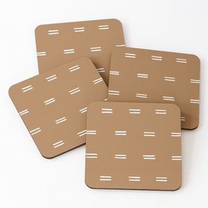 1090 Coasters <b>Set</b> Over Printed Tea Serving Mats 4 Piece <b>Set</b> in Mango Wood/Acacia Wood - Product Image 5