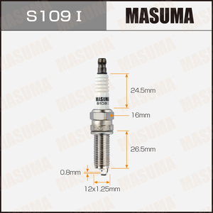 Bougie d'allumage MASUMA S109I LKR7BGP-S 18846-11070 3707010-B04 pour <span class=keywords><strong>Kia</strong></span> <span class=keywords><strong>Sorento</strong></span> pour Hyundai Elantra JEEP - Product Image 4