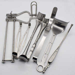 Ensemble d'instruments chirurgicaux 7 pièces Kit de gynécologie Revêtement en céramique noire durable Acier Utilisation médicale professionnelle Certifié CE - Product Image 1