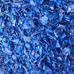 Fûts HDPE à haut débit en bleu et blanc, prix usine, granulés de HDPE recyclé - Flocons de fûts bleus de 200 L - Product Image 3