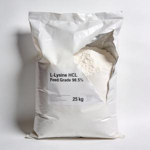 L-Lisina HCL Aditivo para Alimentos 98.5% en Polvo para Aves de Corral, Cerdos, Rumiantes y Acuicultura - Product Image 3