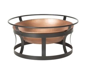 Cheminée en métal de meuble de foyer à bois d'extérieur personnalisée avec plaque de gril pour barbecue de jardin - Product Image 2