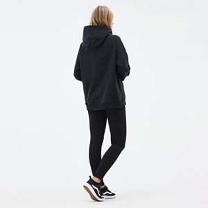 Sudadera con Capucha Extra Grande para Mujer, Estilo Urbano, Tejido de Felpa, Cortavientos, Ropa de Invierno - Product Image 3