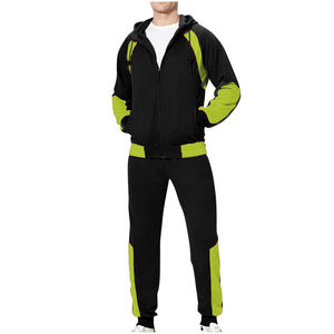 Accept Customized Logo Ofrece un diseño elegante Conjunto de chándal para hombre al por mayor Ajuste cómodo moderno Perfecto para entrenamientos Ideal - Product Image 2