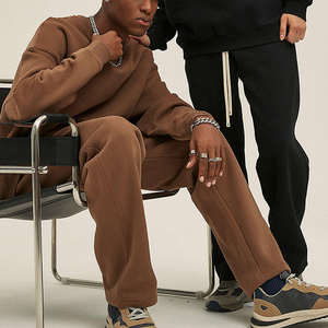 Sweat-shirt décontracté pour homme, brodé, 100% coton, avec poche, coupe ample, pour la maison, l'extérieur et les voyages - Tissu de qualité supérieure, toucher doux - Product Image 4