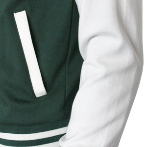 Veste de rue tendance bombardier vente en gros à bas prix meilleure veste de baseball universitaire en laine décontractée personnalisée pour hommes expédition DDP - Product Image 3