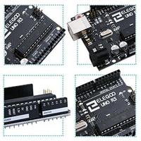 ELEGOO para R3 para Educación y Creadores, Placa con Cortex A8 de 1.2GHz, 32KB de Memoria, Cable USB Incluido para 12+