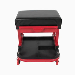 <b>Rolling</b> Mechanic Garage Chair with Drawer <b>Tool</b> Tray, Heavy Duty Garage Creeper Stool with Wheels for Automotive Repair GAPGAR023 - Product Image 3