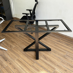 Mesa de Comedor Rectangular Minimalista de 140x80cm con Tapa de Piedra y Patas de Hierro BA68128, Mueble de Salón Ensamblado - Product Image 5