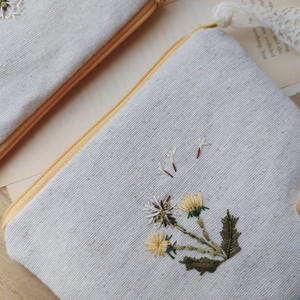 Sac en lin brodé à la main avec broderie de différentes couleurs sac à dos en lin 100% doux lavé OEM fabriqué au Vietnam - Product Image 4