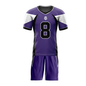 ชุดกีฬาสีพื้นสำหรับผู้ชาย ชุดยูนิฟอร์มฟุตบอลธงชาติ โพลีเอสเตอร์ 100% ระบายอากาศได้ดี ไซส์ใหญ่ แห้งเร็ว รับสกรีนโลโก้ คุณภาพสูง - Product Image 1