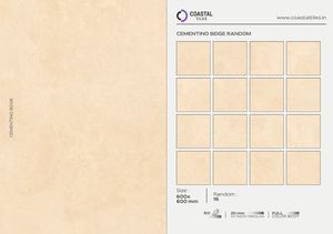 คอลเลคชั่นกระเบื้องพอร์ซเลนสำหรับปูผิว R11กันลื่นขนาด600x600x20มม. คุณภาพเกรด AAA + มีจำหน่ายในขนาด600X900/600x1200 - Product Image 4