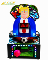 ACS Source FactoryArcade Machine de boxe à monnayeur pour adultes, modèle Ultimate Big Punch Kicker, personnalisable, 110/220V, en plastique, version anglaise