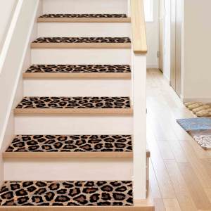 Leopard <b>Step</b> Rug, Printed Rug, Modern Design, <b>Machine</b> Washable,Goblen - Product Image 5