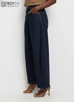 Pantalones Vaqueros de Mezclilla para Mujer, Diseño Personalizado, Transpirables, Corte de Barril Ajustado, Moda de Invierno