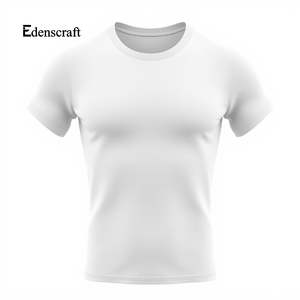 Camiseta Interior Deportiva de Secado Rápido para Hombre, de Algodón Ecológico, Ligera, Transpirable, Ajustada, con Diseño de Cuello y Mangas Personalizables - Product Image 4