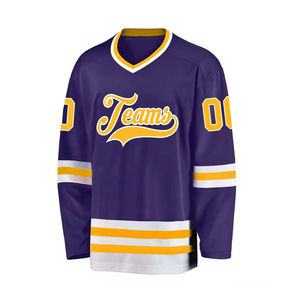 Jerseys de hockey sobre hielo para jóvenes hechos a medida, trajes bordados y sublimación, ropa de hockey impresa - Product Image 5