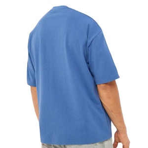 100% Cotton Jersey Customized <b>Down</b> Shoulder T-Shirt Wholesale Factory Price Half Sleeve Plain Blank Arm Panel Design Pattern - Product Image 3
