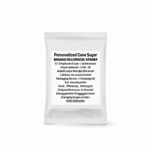 Sachets de sucre de canne granulé personnalisés - Service d'emballage sur mesure - Product Image 2