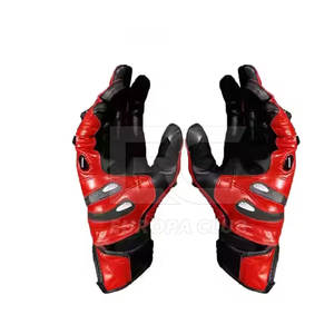 Gants de moto en cuir de vache véritable, nouvelle conception, gants de moto authentiques - Product Image 2