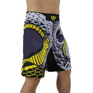 Shorts de MMA de style le plus récent, logo personnalisé, légers, respirants, service OEM, couleurs vives, séchage rapide, vente en gros - Product Image 5