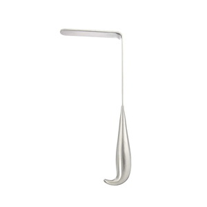 Retractor Pryor Pean de hoja ancha, instrumento quirúrgico alemán de acero inoxidable para cirugía de precisión, Retractor Pryor Pean - Product Image 3