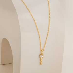 92.5 Silver <b>Necklace</b> 194186 Stylish Party Accessory with Unique Shape and Pattern - Product Image 2