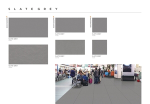 1x2.7Racta Briques Mosaïque Gris Ardoise Brillant Mat Plancher Mural pour Hôtel Villa Cuisine Intérieur Décoration Extérieure - Product Image 5