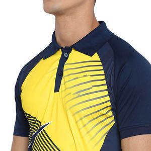 Top Selling Turn <b>Down</b> Collar Short Sleeve Polo Shirts & Elastic Waist Full Length <b>Pants</b> Uniforms Sets For Cricket Training Wear - Product Image 5