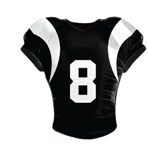 Streetwear à impression par sublimation personnalisé Maillot de football américain à la mode Broderie Design Mesh Crop Équipe nationale Maillot de football américain - Product Image 5