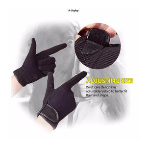 Meilleurs gants d'équitation d'hiver en cuir confortable avec une forte adhérence et des caractéristiques coupe-vent/chaudes - Product Image 3