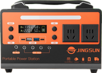 150W 300W Catu Daya Portabel Ringan Pengontrol MPPT Kompatibel Mobil Penting untuk Penggunaan Darurat di Luar Ruangan, Berkemah, dan Rumah 120-200wh