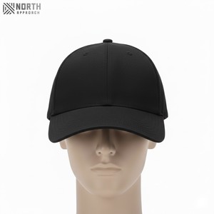Casquette de baseball orange fluorescent à 6 panneaux, confortable et élégante, 100 % polyester, tissu Oxford, caractéristiques courantes - Product Image 1