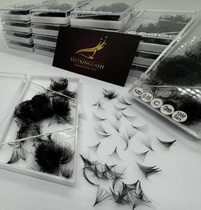 Extensiones de Pestañas Pre-fabricadas Hechas a Mano, Mega Volumen, Estilo Abanico, Grosor Estrecho 0.03/0.05/0.07, Curvatura C/CC/D/DD/M/L, Entrega Rápida - Product Image 2