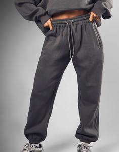 2026 <b>Women</b> Athleisure Clothes Cotton Fleece Training Tracksuits <b>Thermal</b> Drop Shoulder Hoodie& Sweatpants Exercise 2PCS Suit - Product Image 6