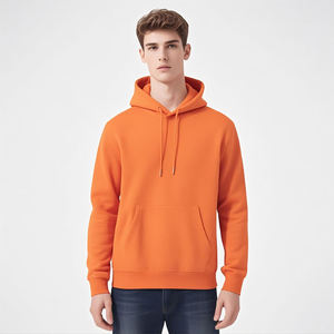 Sweat à capuche pour homme de qualité supérieure, produit de premier choix de Basics, coton mélangé, fabricant pakistanais, respirant, faible MOQ, sweats à capuche pour homme - Product Image 3