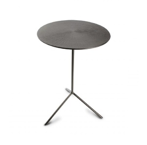 โต๊ะข้างกาแฟอลูมิเนียมดีไซน์ทันสมัยโต๊ะสีดำสำเร็จรูปดีไซน์คลาสสิกตกแต่งโต๊ะข้างโรงแรมทำด้วยมือ - Product Image 6