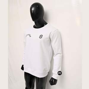 Venta al por mayor de calidad de silicona de impresión de peso pesado de algodón de gran tamaño de impresión personalizada pulóver de algodón personalizado sudaderas con capucha y sudaderas - Product Image 6