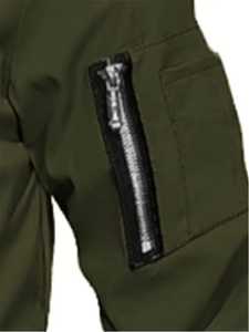 Chaqueta con capucha informal para hombre con forro a cuadros: ropa de abrigo de invierno cálida y elegante, chaqueta bomber para hombre - Product Image 4